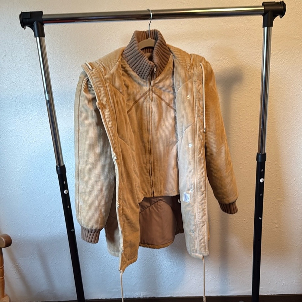 Cream Corduroy Jacket